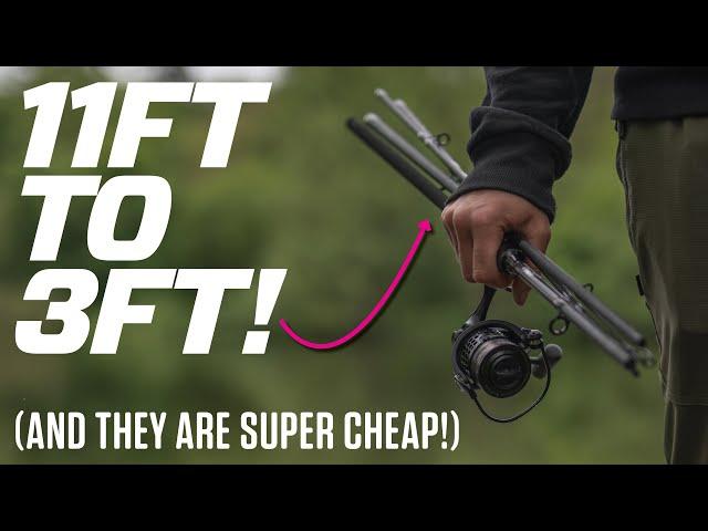 11ft Carp Rod Compacts To 3ft! | NGT Profiler Rods and Reels