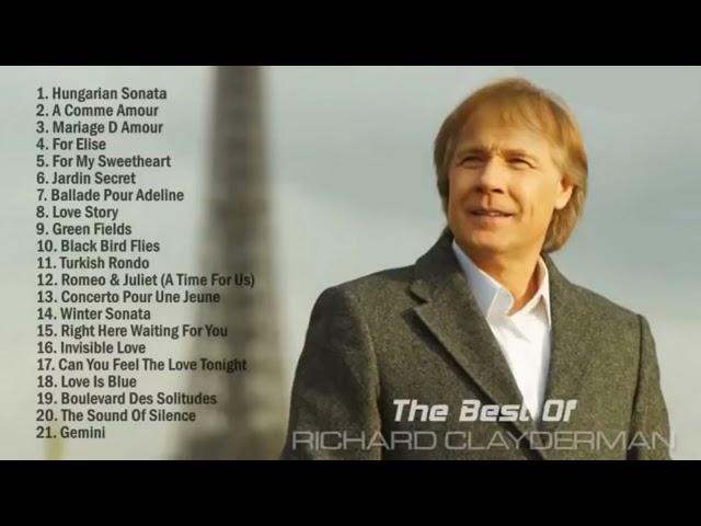 Richard Clayderman   Greatest hits of Piano   The Very Best of Richard Clayderman