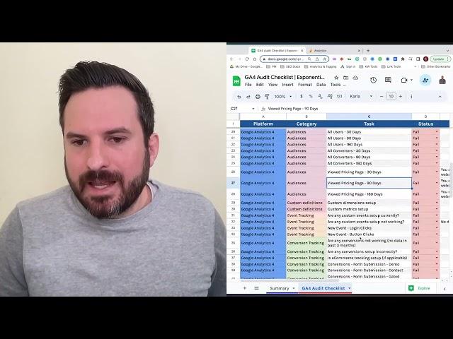 Google Analytics 4 (GA4) Audit Checklist (Free Template)