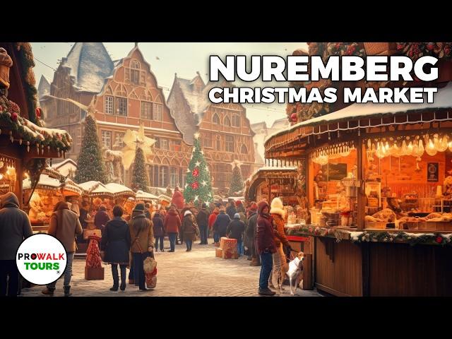 2024 Nuremberg Christmas Market Tour | Christkindlesmarkt in HDR