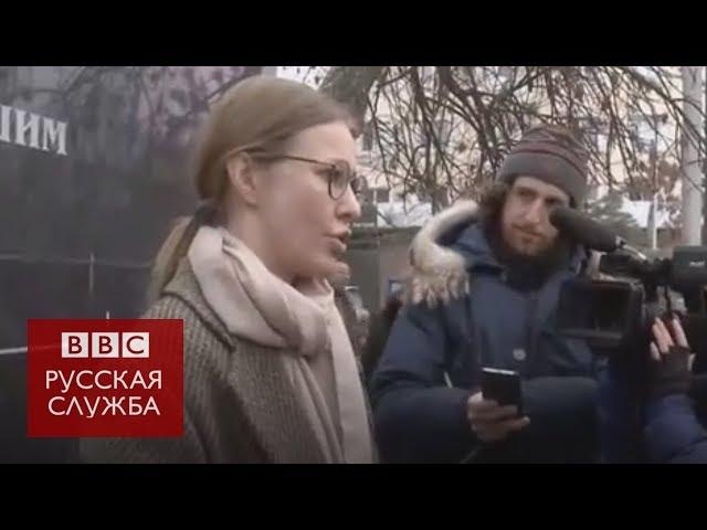 "Езжай домой!": как Ксению Собчак встретили в Чечне