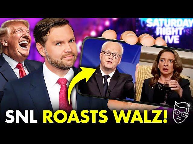 SNL Roasts DRUNK Kamala, ‘Idiot’ Tim Walz DISASTER Debate with Hysterical Sketch | SNL Funny Again?