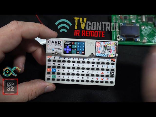 Control your TV using M5Cardputer - Universal Remote Control.