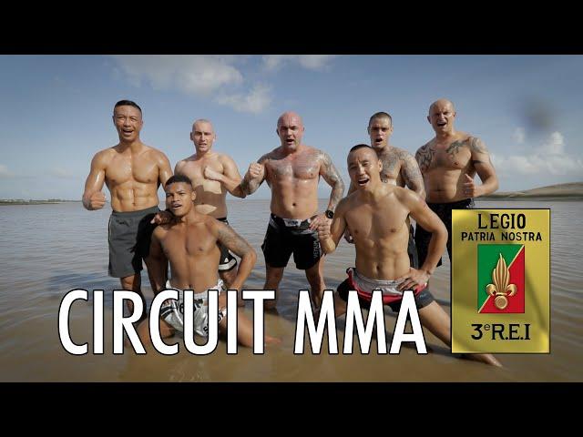 Le Circuit MMA, entrainement avec le club MMA du 3REI