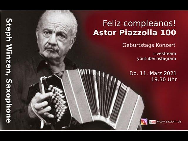 Feliz cumpleanos Astor Piazzolla