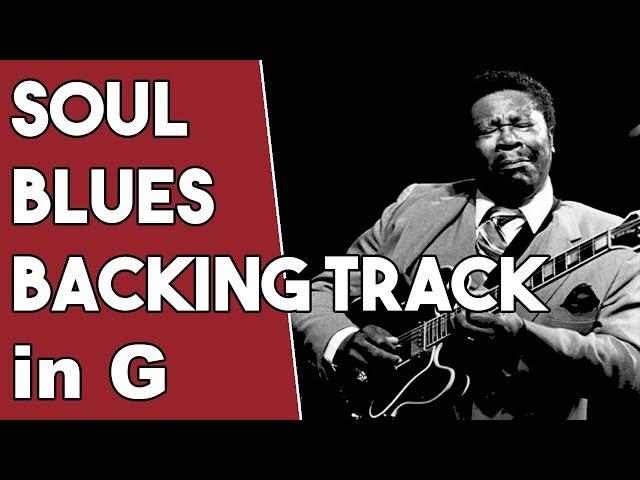 Soul Blues Backing Track in G