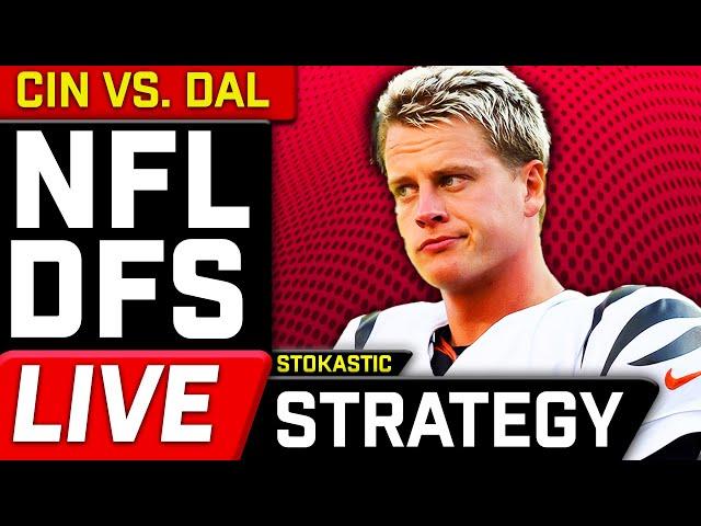 Bengals-Cowboys Showdown Strategy MNF Week 14 DFS Picks | NFL DFS Strategy