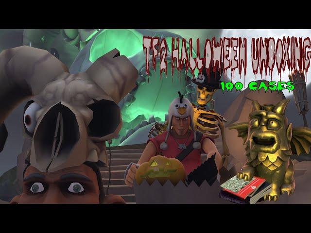 TF2: Halloween Unboxing! 100 Cases