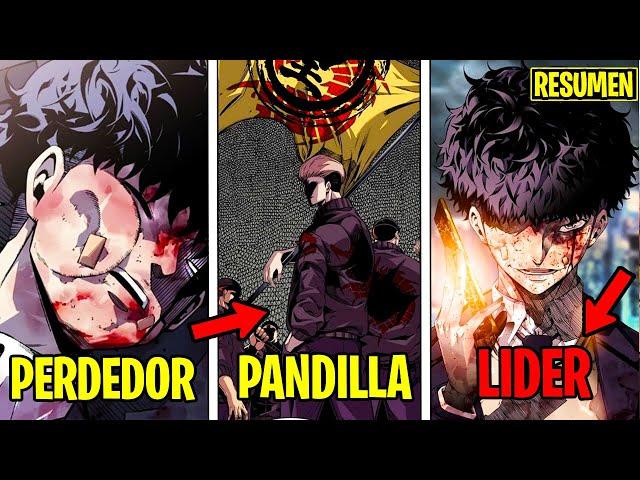  ESTUDIANTE PERDEDOR SE VUELVE EL LIDER DE LA P4NDILL4 MAS PELIGROSA DE ASIA | MANHWA RESUMEN