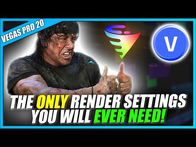 VEGAS Pro 20 - Absolute BEST render settings with Voukoder - ‍#149