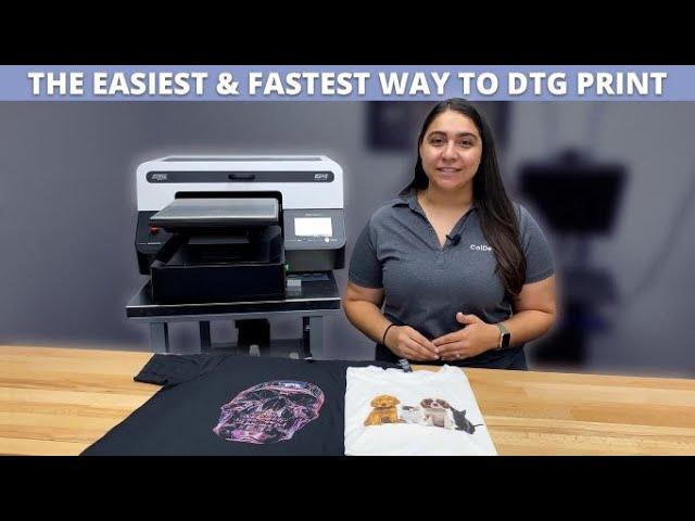 The Easiest & Fastest Way to DTG Print | DTG G4