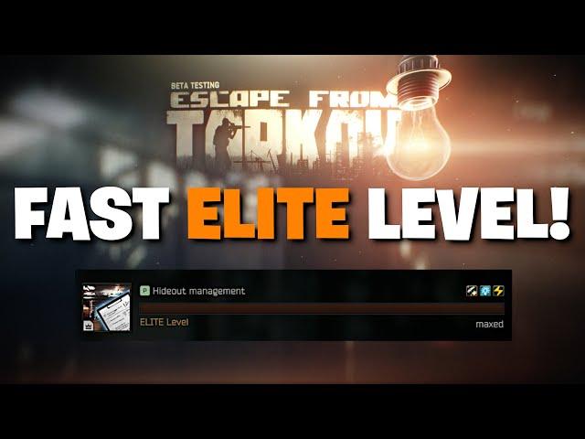 Escape From Tarkov PVE - How To MAX OUT Your Hideout Management Skill QUICKLY! Fast Elite Level!