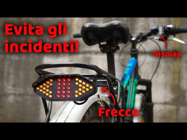 This Arduino project will reduce BIKE CRASHES! Headlights with TURN SIGNALS + Odometer