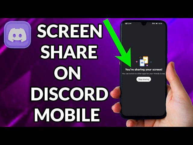 How To Share Screen On Discord Mobile