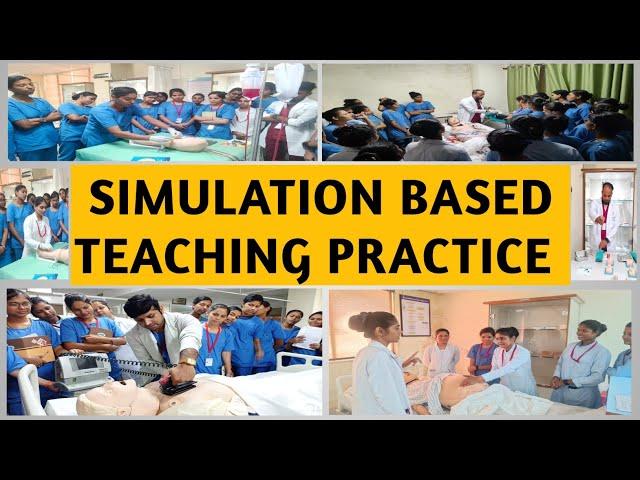 SIMULATION BASED TEACHING || TEACHING PRACTICE || SKILL LAB || CMCH