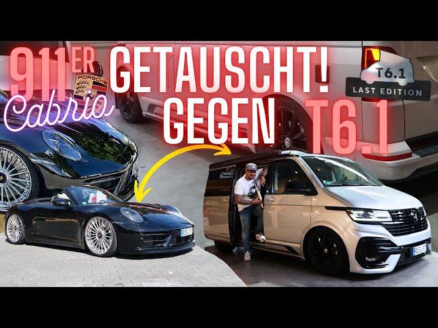 Tausche 911er Cabrio gegen T6 Camper..