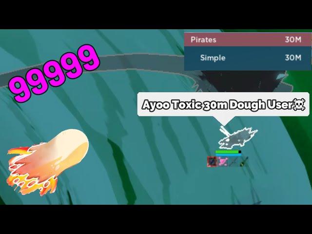 POV: Be Like 30m Bounty Using Dough No SKills - 30m Bounty Hunting ︱Blox Fruits