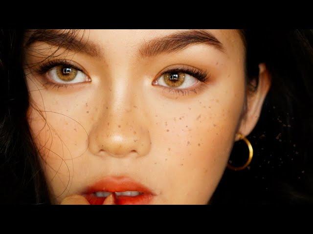 SPRING "NO MAKEUP" MAKEUP LOOK + FAUX FRECKLES | Jessica Vu