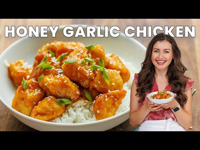 Easy Honey Garlic Chicken Stir Fry - Better Than Takeout!