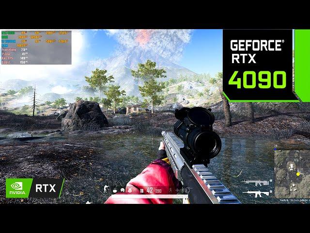 PUBG : RTX 4090 24GB ( 4K Ultra Graphics )