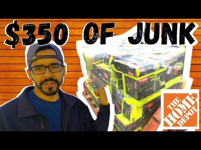 Buying A Liquidation Home Depot Pallet | I Got Burned | Buyer Beware