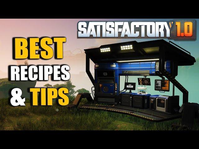 Early Alt Recipes You Need To Use - Satisfactory 1.0