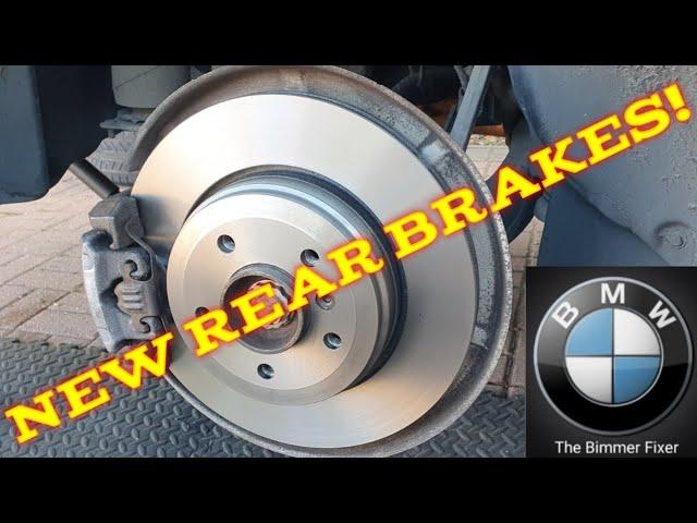 How to Change Rear Brake Rotors/Disc's and Pads BMW 525i e60/e61