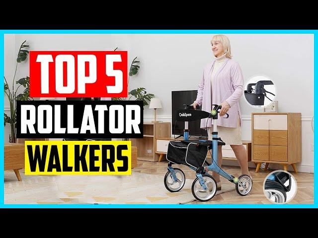 Top 5 Best Rollator Walkers with Seat in 2024 – Reviews