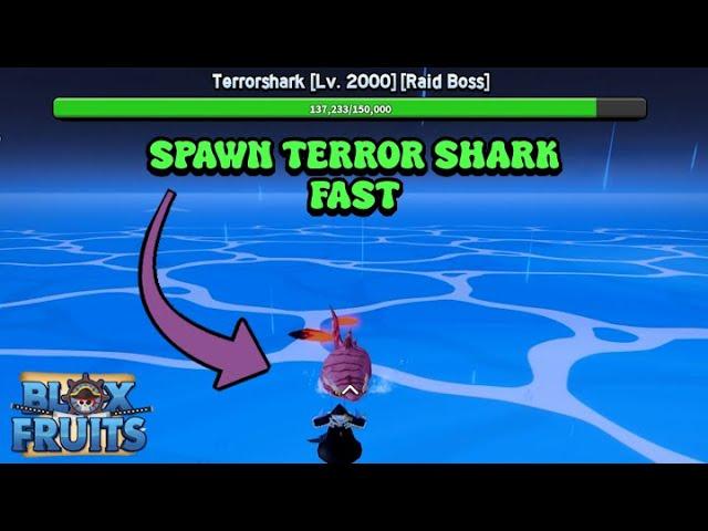 How To Spawn Terrorshark Raid FAST In Blox Fruits Update 20