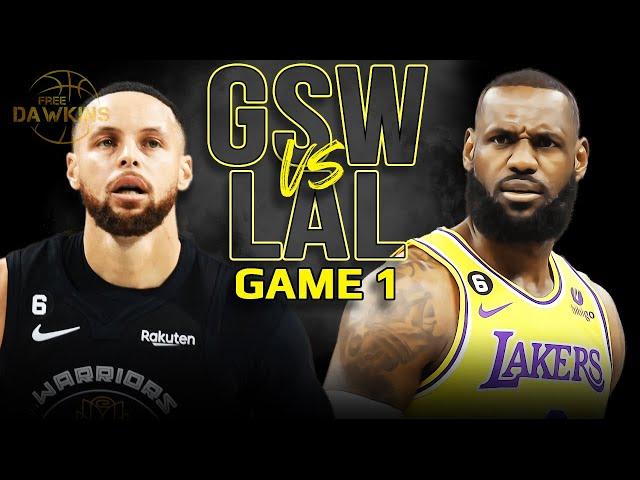 Golden State Warriors vs Los Angeles Lakers Game 1 Full Highlights | 2023 WCSF | FreeDawkins