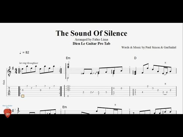 The Sound Of Silence by Paul Simon & Garfunkel - Guitar Pro Tab