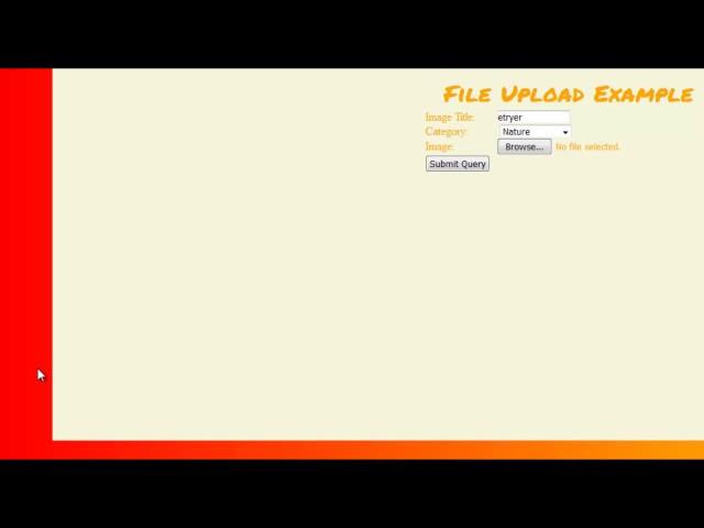 How to Create a Form to Upload a File in PHP - File Upload Pt 1