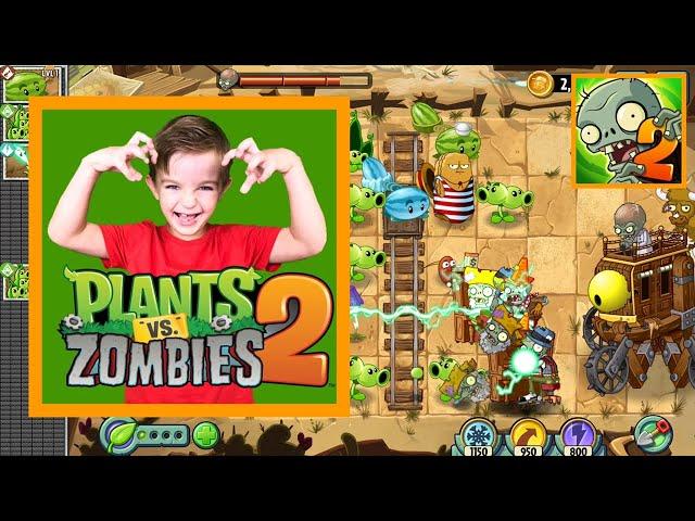 Plants vs Zombies 2 Wild West BOSS