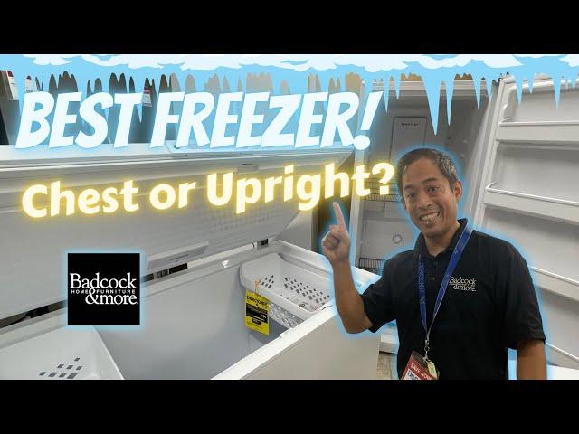 Which FREEZER is Right For You? - COMPARE Chest vs. Upright