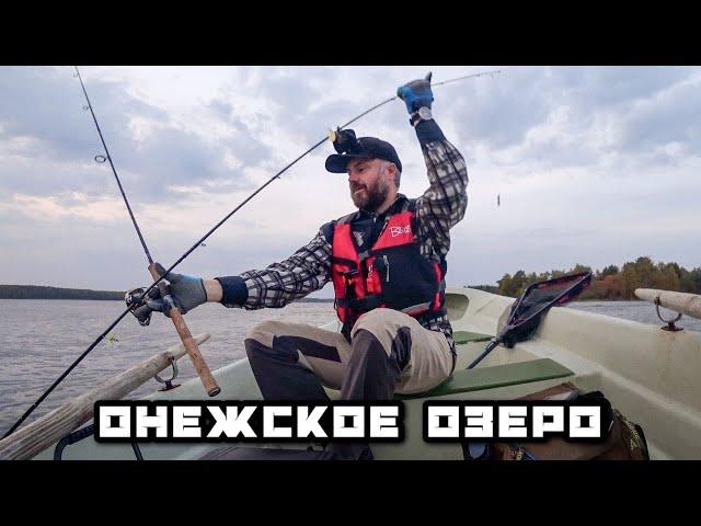 Boat Spinning Fishing on Onega Lake in Karelia | Fishing in Russian