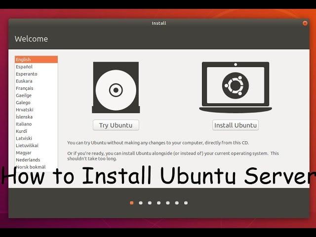 How to Install Ubuntu Server Step By Step | TECH DHEE