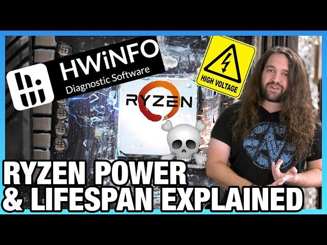 Explained: AMD Ryzen CPU “Burn-Out” & Power Reporting Deviation Benchmarks (HWINFO)