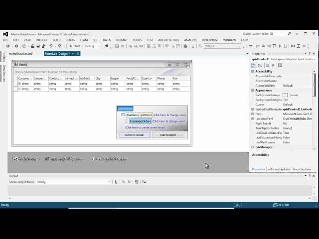 WinForms Data Grid: Master-Detail Relationships