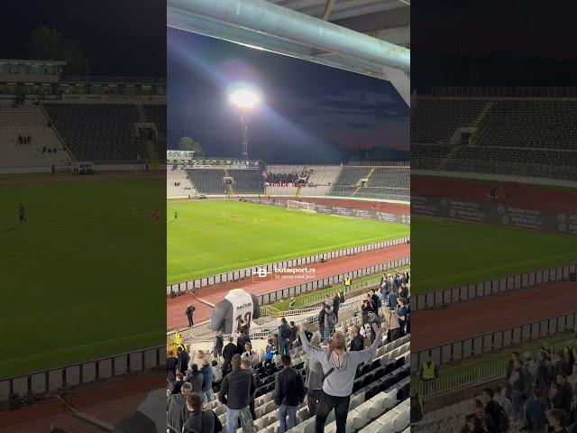 Grobari sa istoka pevaju Firmašima: "Evo vam ku*** Evropa..." ( Butasport.rs)