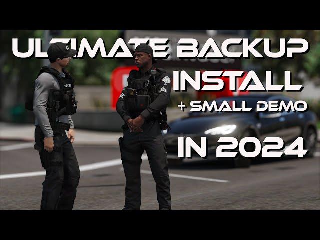 How to install Ultimate Backup for LSPDFR