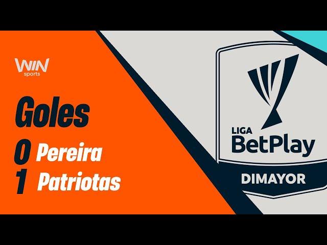 Pereira vs. Patriotas (goles) | Liga BetPlay Dimayor 2024-2 | Fecha 11