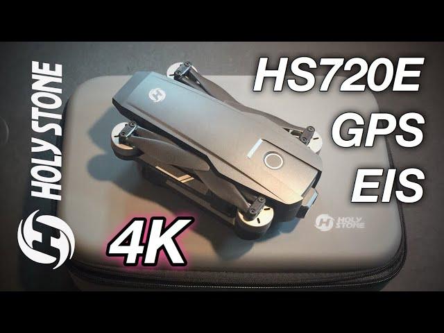 HolyStone HS 720E with EIS / Review, Setup, Test Flight and 4K Video Samples