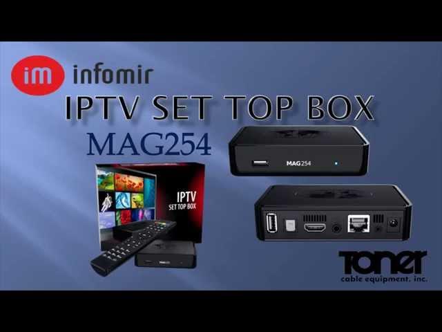 Quick Look at the Infomir MAG254-255 IPTV Settop Box - Toner Cable