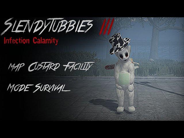 Slendytubbies 3 Infection Calamity Public Beta v1.01 - Map Custard Facility (Day) | Mode Survival