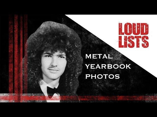 Metal Musician Yearbook Pictures