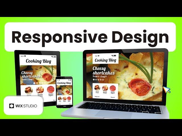 Responsive Web Design in Wix Studio