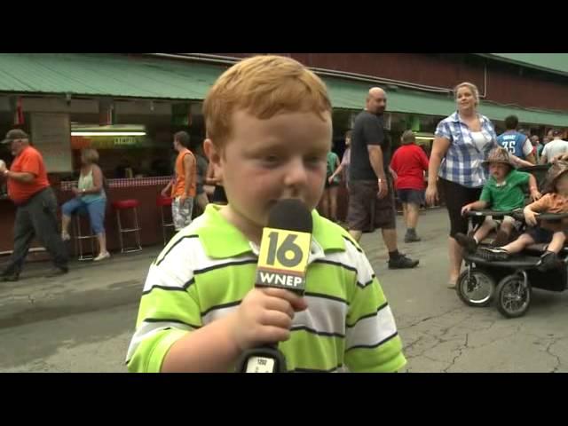 "Apparently" This Kid is Awesome, Steals the Show During Interview