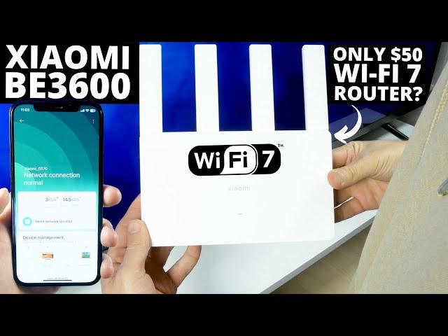 Xiaomi BE3600 REVIEW: I Don't Believe It's a Wi-Fi 7 Router!