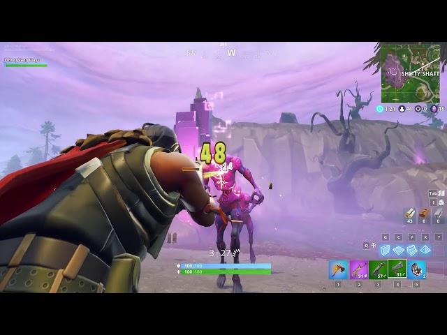 Fortnite | Challenge Part 1 (Deal damage with Assault Rifles or Pistols to Cube Monsters)