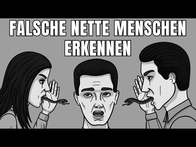 So erkennt man falsche nette Menschen, sagen Psychologen!